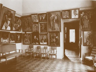 Study known as the Picasso Room in Shchukin