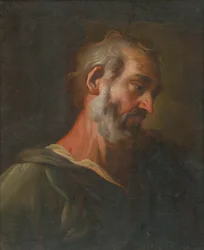 Study of Head - Bust - of an Apostle