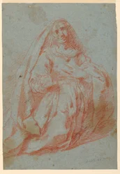 Study of a Mourning Woman
