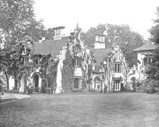 Sunnyside, Home of Washington Irving, near Tarrytown, New York State, USA, c1900