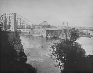 Suspension and Cantilever Bridges, St. John, New Brunswick