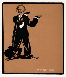 T.E. Dunville 1868-1924, English Singer and Comedian, late 19th century