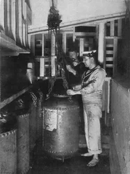 Taking a Submarine Mine Out of Stores