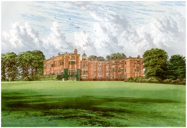 Temple Newsam, home of the Meynell-Ingram family, c1880
