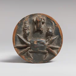 Terracotta Tondo from a Bowl