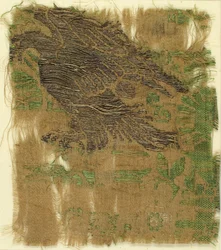 Textile with Brocade, Italo-Arabic
