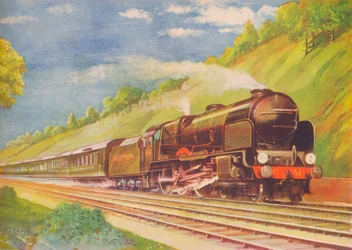 The Ace Atlantic Coast Express, S.R., in Weybridge Cutting