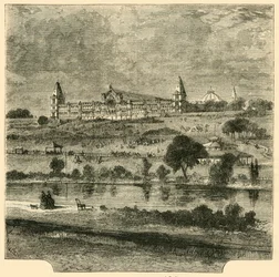 The Alexandra Palace 1876, c1876