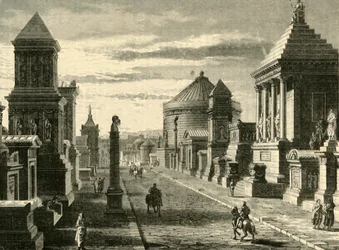 The Appian Way at Rome restored