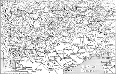 The Austrian Frontier of Italy
