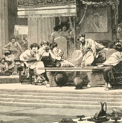 The Banquet of Damocles, 1890