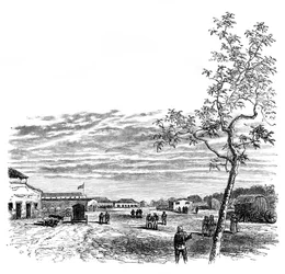 The Barracks at Meerut, India