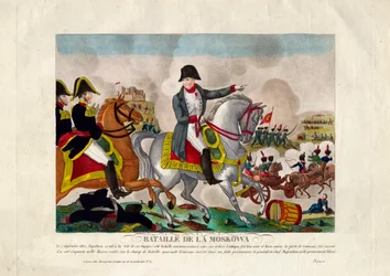 The Battle of Borodino on August 26, 1812