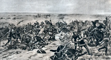 The Battle of Crecy, 26 August 1346