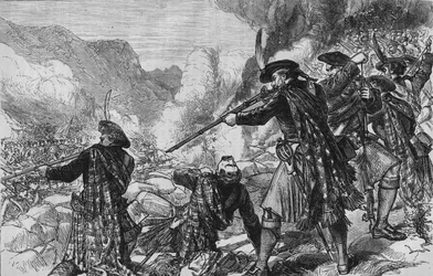 The Battle of Glenshiel, 10 June 1719
