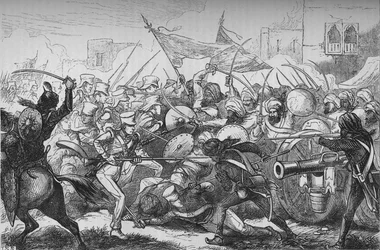 The Battle of Goojerat