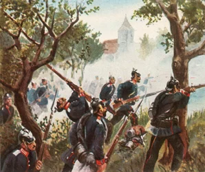 The Battle of Königgrätz, 3 July 1866, 1936