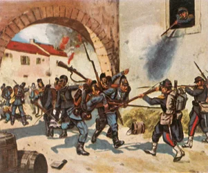 The Battle of Sedan, 1 September 1870