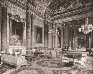 The Blue Drawing Room, Buckingham Palace, London, 1894
