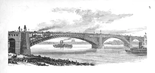 The Bridge Across the Mississippi at St. Louis