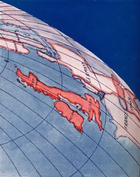 The British Isles and Northern Europe at 6pm on midsummer