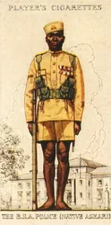 The British South Africa Police Native Askari, 1936