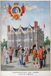 The British Pavilion at the Universal Exhibition of 1900, Paris
