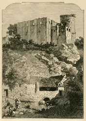 The Castle of Falaise and Fountain of Arlette