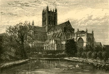 The Cathedral, from the Swan Pool