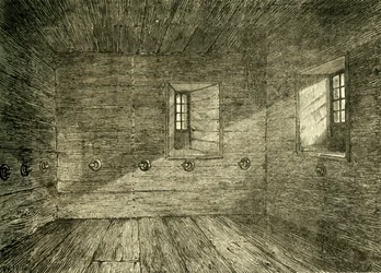 The Chamber in Lambeth Palace In Which the Lollards Were Confined