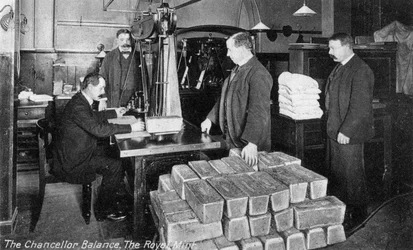The Chancellor Balance, the Royal Mint, Tower Hill, London