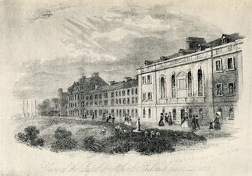 The Chapel and Schools, Fulneck near Leeds