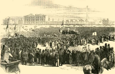The Chartist Meeting on Kennington Common, 1848