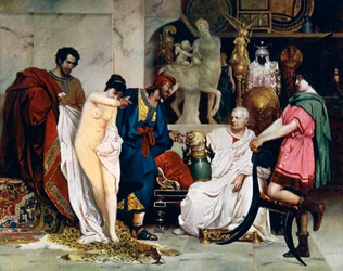 The Choice Between a Female Slave or a Vase