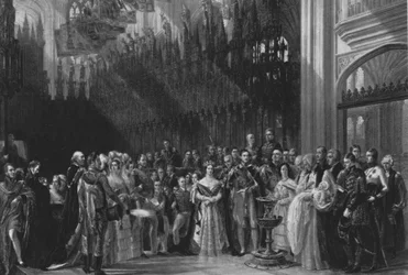 The Christening of the Prince of Wales, January 25, 1842