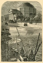 The Colosseum in 1827, c1876