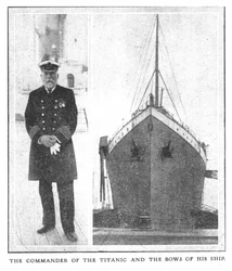 The Commander of the Titanic and the Bows of His Ship, April 20, 1912