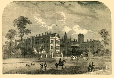 The Consumption Hospital, Brompton, c1876