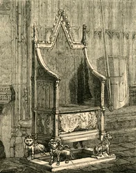 The Coronation Chair, 1881