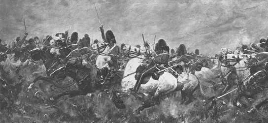 The Crimean War: The Rally of the Scots Greys at Balaclava