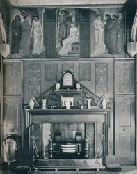 The Cupid and Psyche Frieze at No. I Palace Green North Wall