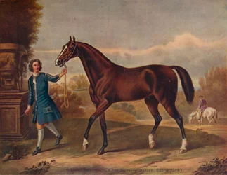 The Darley Arabian, c1720, 1922