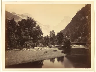 The Domes from the Valley, Yosemite
