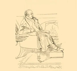The Elder Disraeli, c1840s, 1881