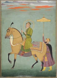 The Emperor Alamgir on Horseback
