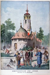 The Finnish Pavilion at the Universal Exhibition of 1900, Paris, 1900