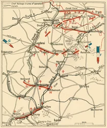 The First Phase of the Great Retreat, 1914, c. 1920