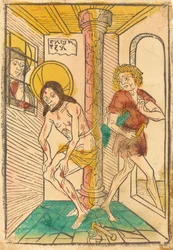 The Flagellation in the Presence of Mary