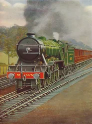 The Flying Scotsman Passing Hadley Wood, L.N.E.R.