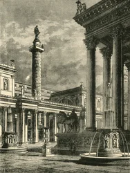 The Forum and Column of Trajan (restoration)